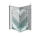 Кутова розпашна душ кабіна