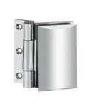 Петля душова для скла на стіну без фіксації цинковий сплав хром Петля душова для скла на стіну без фіксації цинковий сплав хром