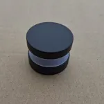 Точковий тримач чорний для скла перил